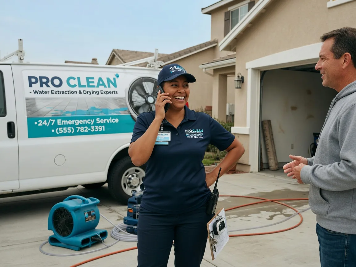 Water Extraction & Drying Pleasanton, CA FAQs